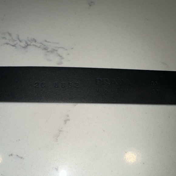 Prada Belt - size 80 - Black - Picture 2 of 9